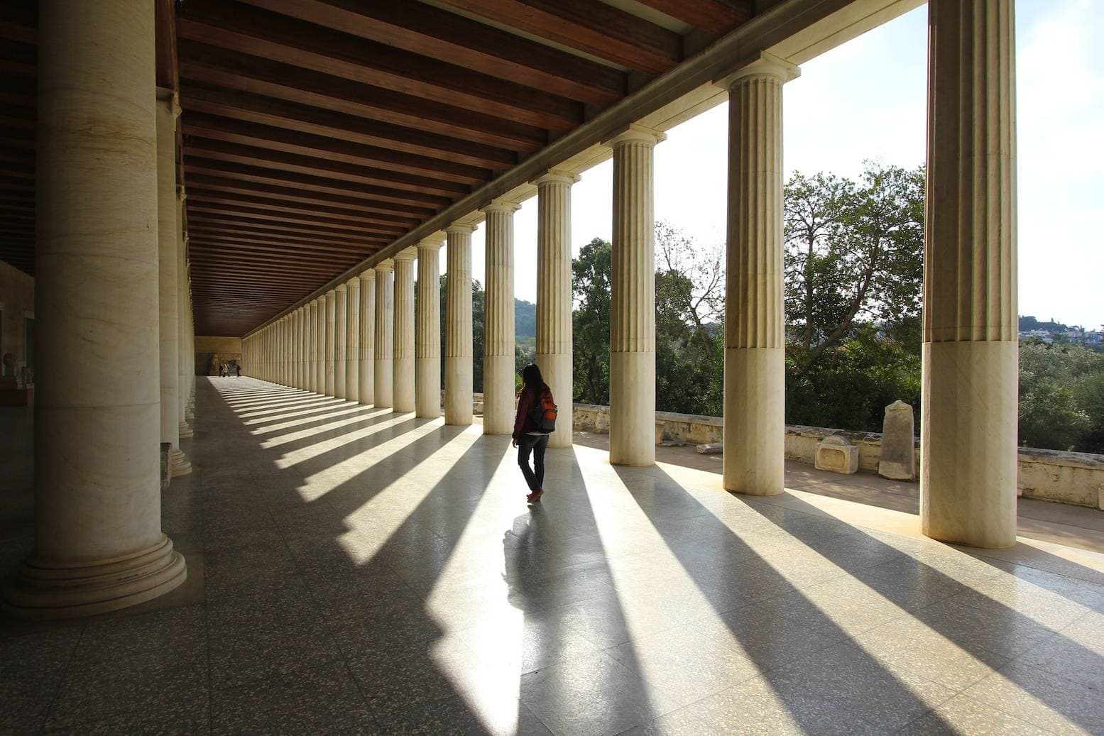 The Ancient Agora of Athens Greece: secret paths & Tower of the winds: a highlight